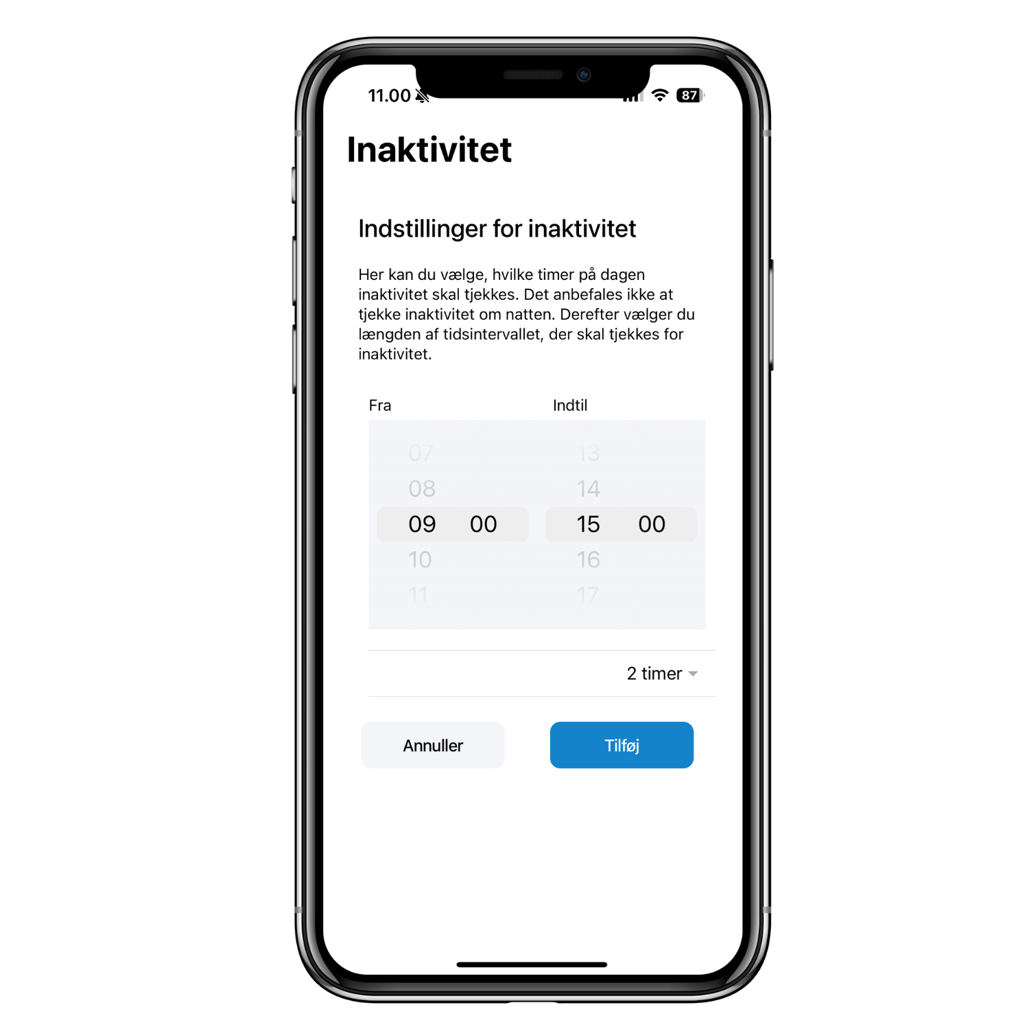 3. Sensorem appen (Anhöriga)