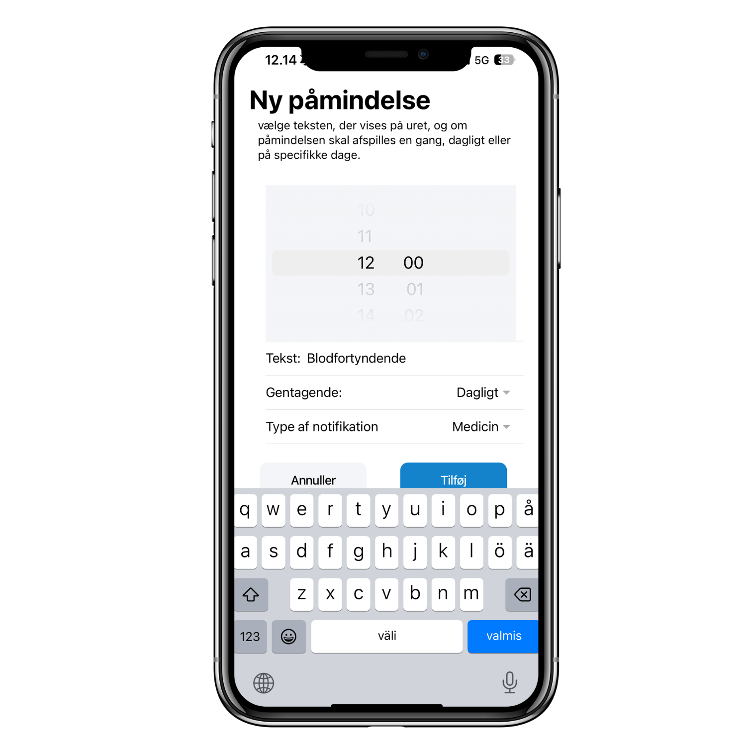 4. Medicinpa╠èminnelse (Danska) app