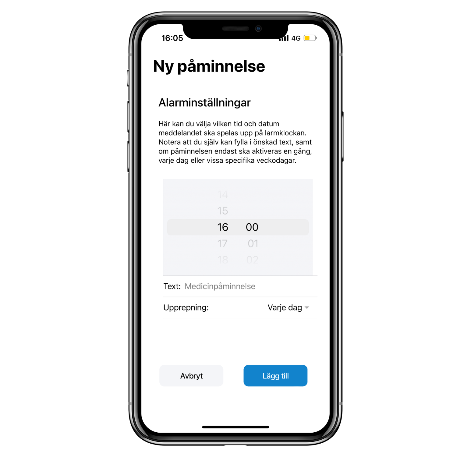 Sensorems trygghetslarm i GPSklocka. Smartklocka med medicinpåminnare och app