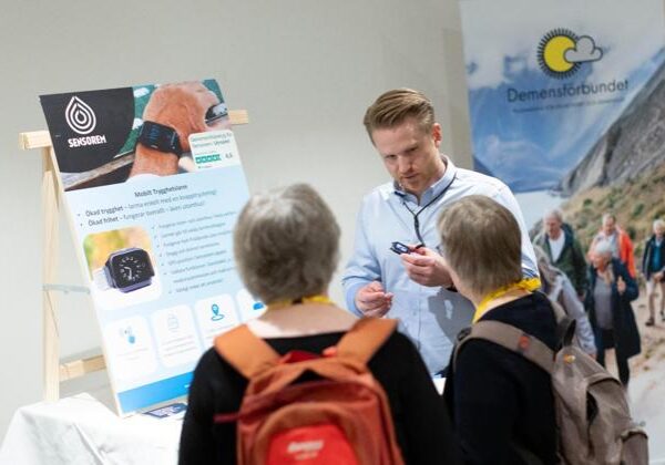 Sensorem ställde ut på Demensförbundets kongress 2025